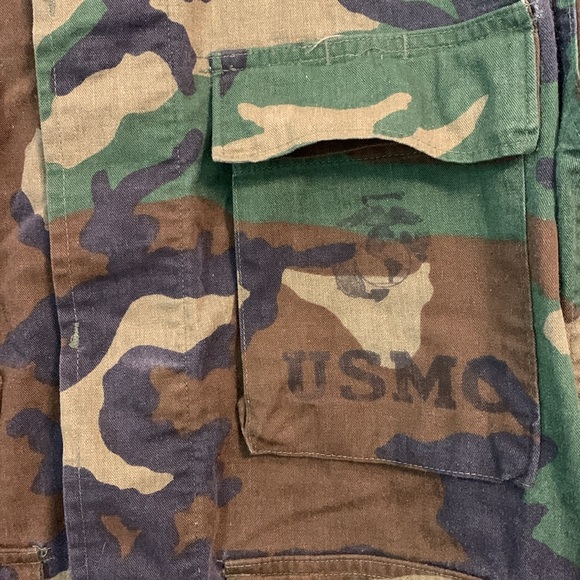 Vintage USMC woodland camouflage combat jacket - Picture 2 of 4